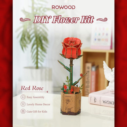 DIY Flower - Red Rose - Futu With . . .