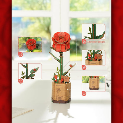 DIY Flower - Red Rose - Futu With . . .