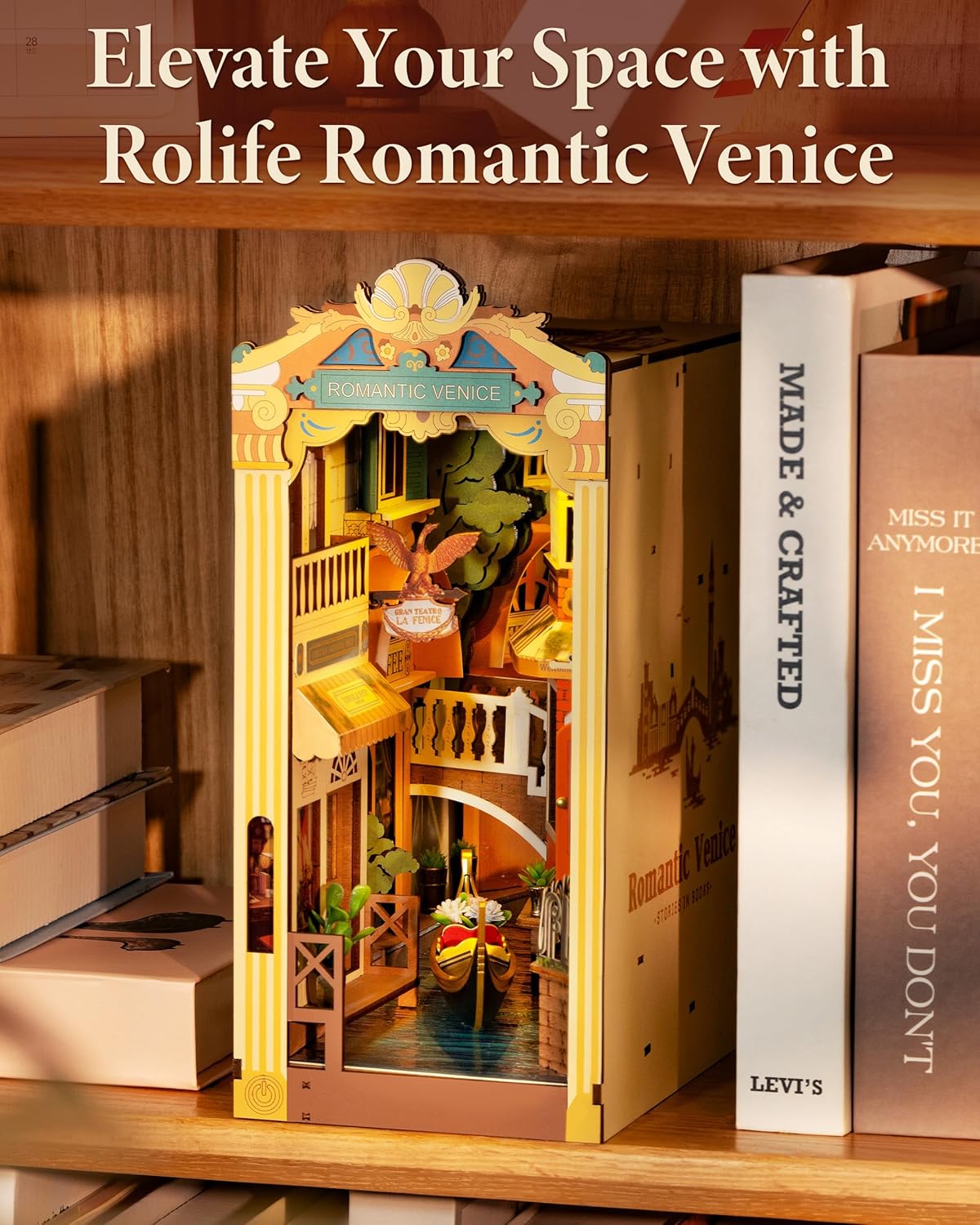 Book Nook & Wonderland-(TGB08) Romantic Venice