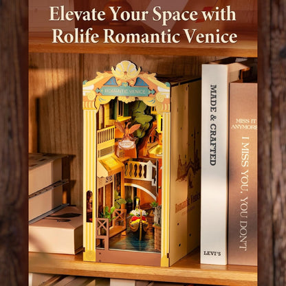 Romantic Venice Book Nook - Futu With . . .