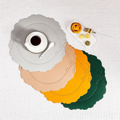 Retro Relief Round Placemats