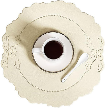 Retro Relief Round Placemats