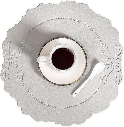 Retro Relief Round Placemats