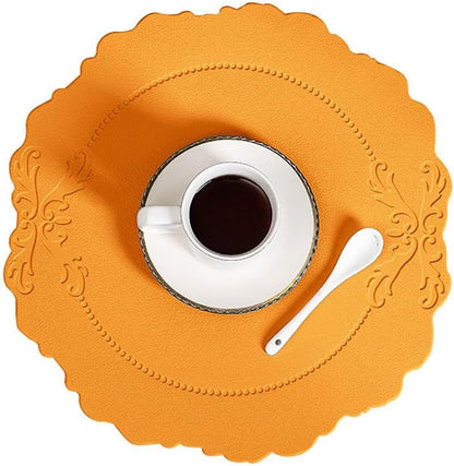 Retro Relief Round Placemats