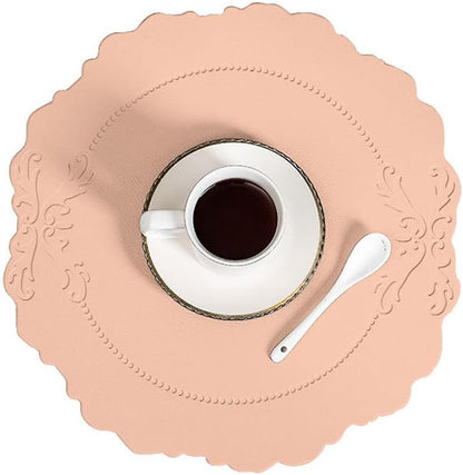 Retro Relief Round Placemats