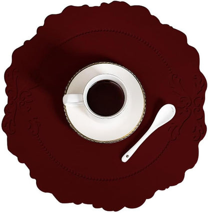 Retro Relief Round Placemats