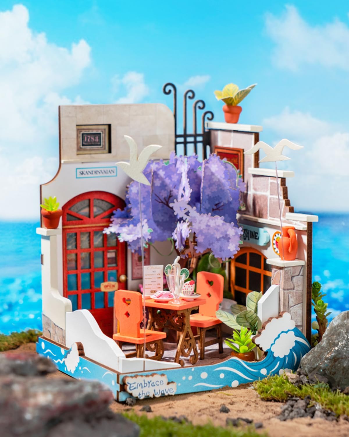 DIY Miniature House- (DS039) Sea Holiday Restaurant