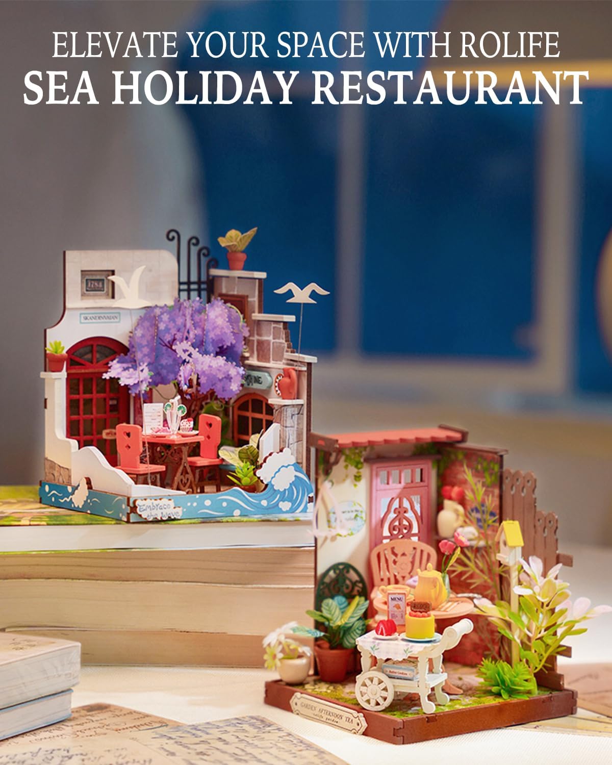 DIY Miniature House- (DS039) Sea Holiday Restaurant