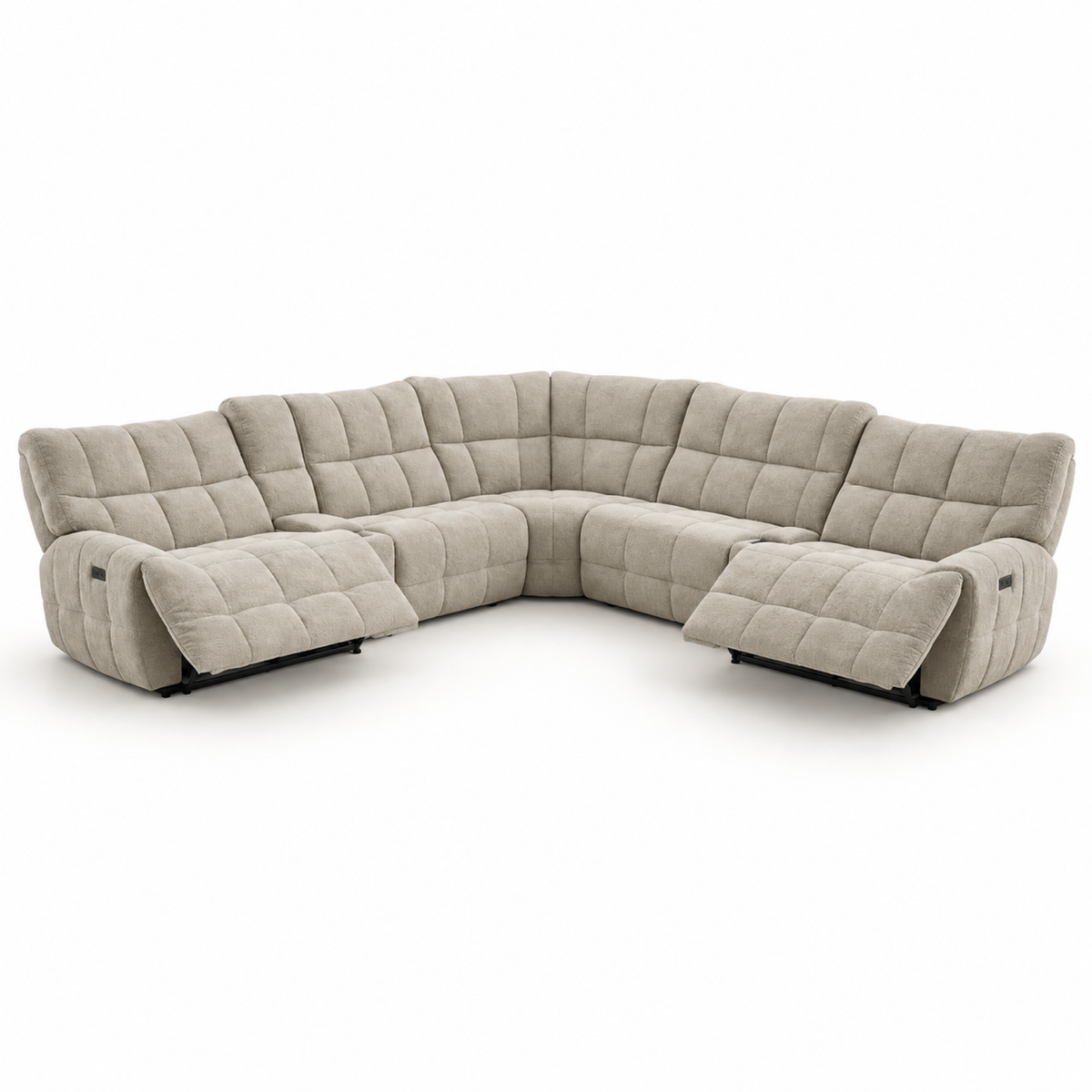 Southwal Power Reclining Sectional