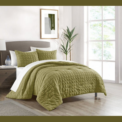 Jessa 3-Piece Comforter Set - King & Queen Size