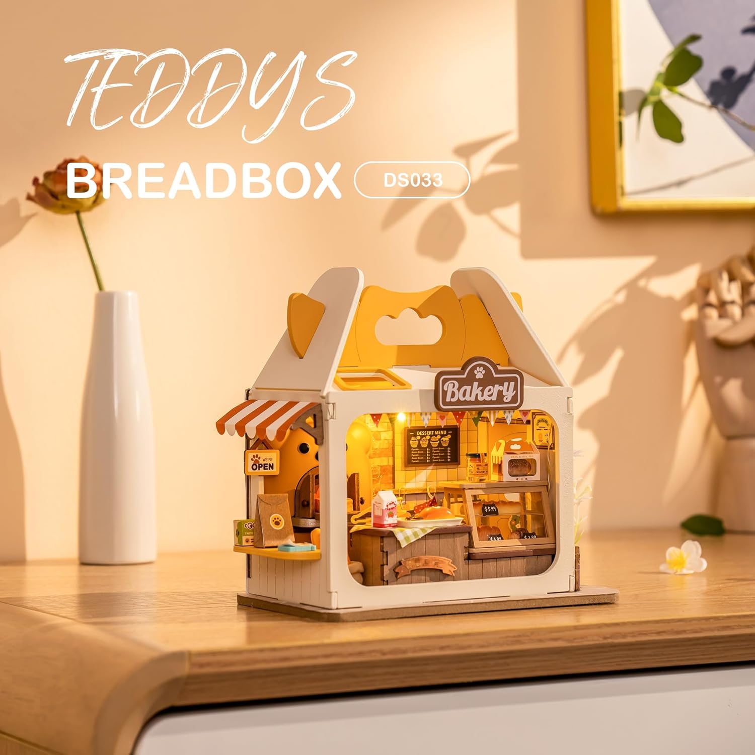 DIY Miniature House- (DS033) Teddy's Breadbox