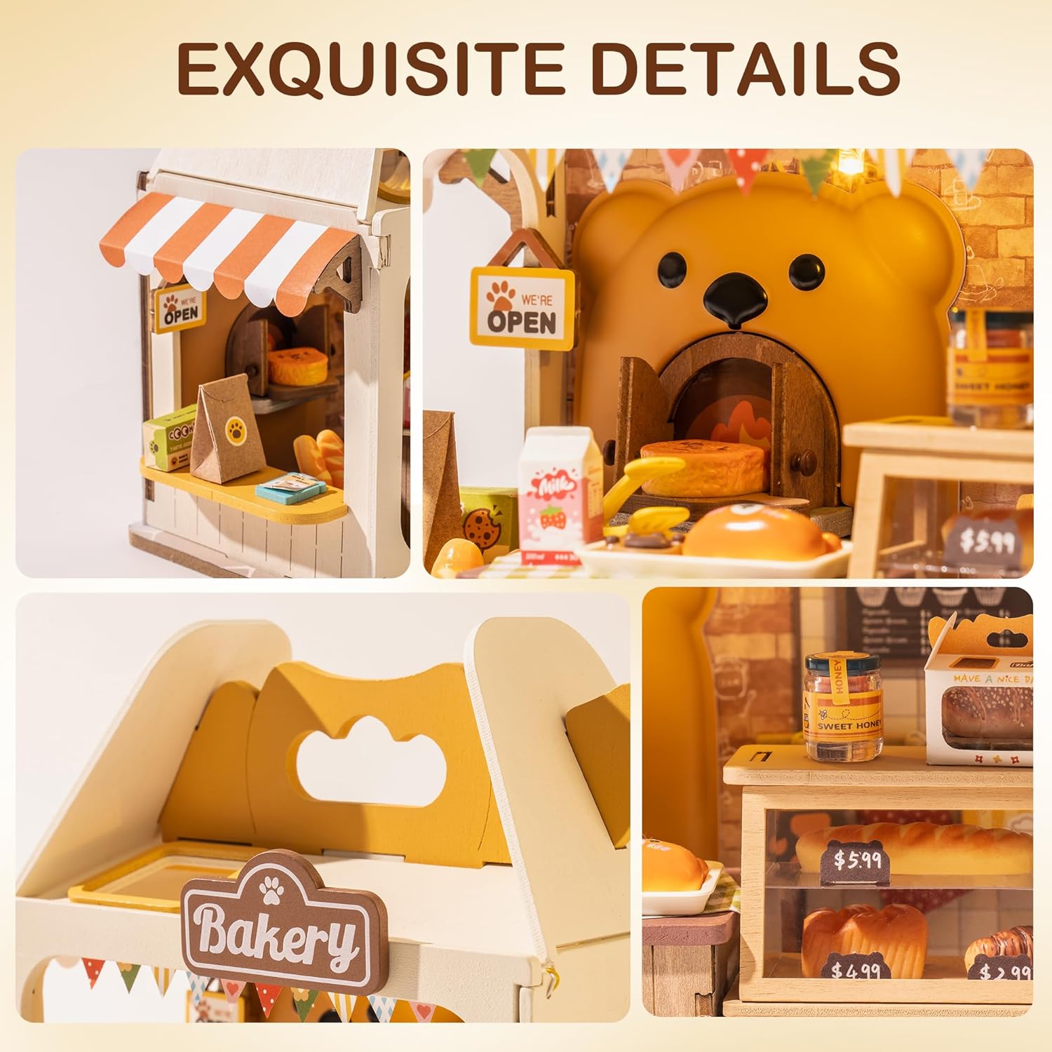 DIY Miniature House- (DS033) Teddy's Breadbox