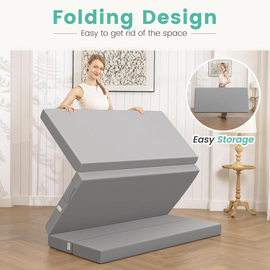 Tri-Folding Memory Foam Mattress 4