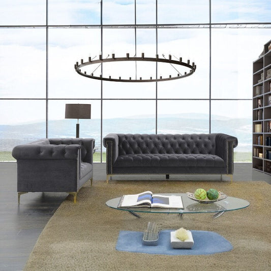 Vanessa Velvet Sofa