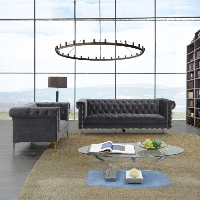 Vanessa Velvet Sofa