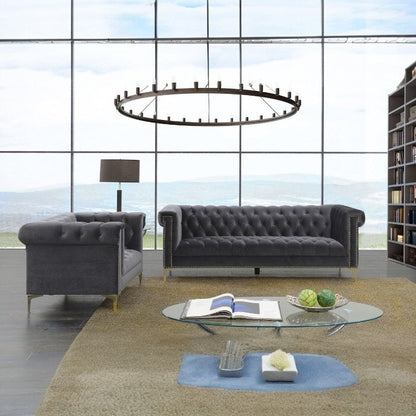Vanessa Velvet Sofa