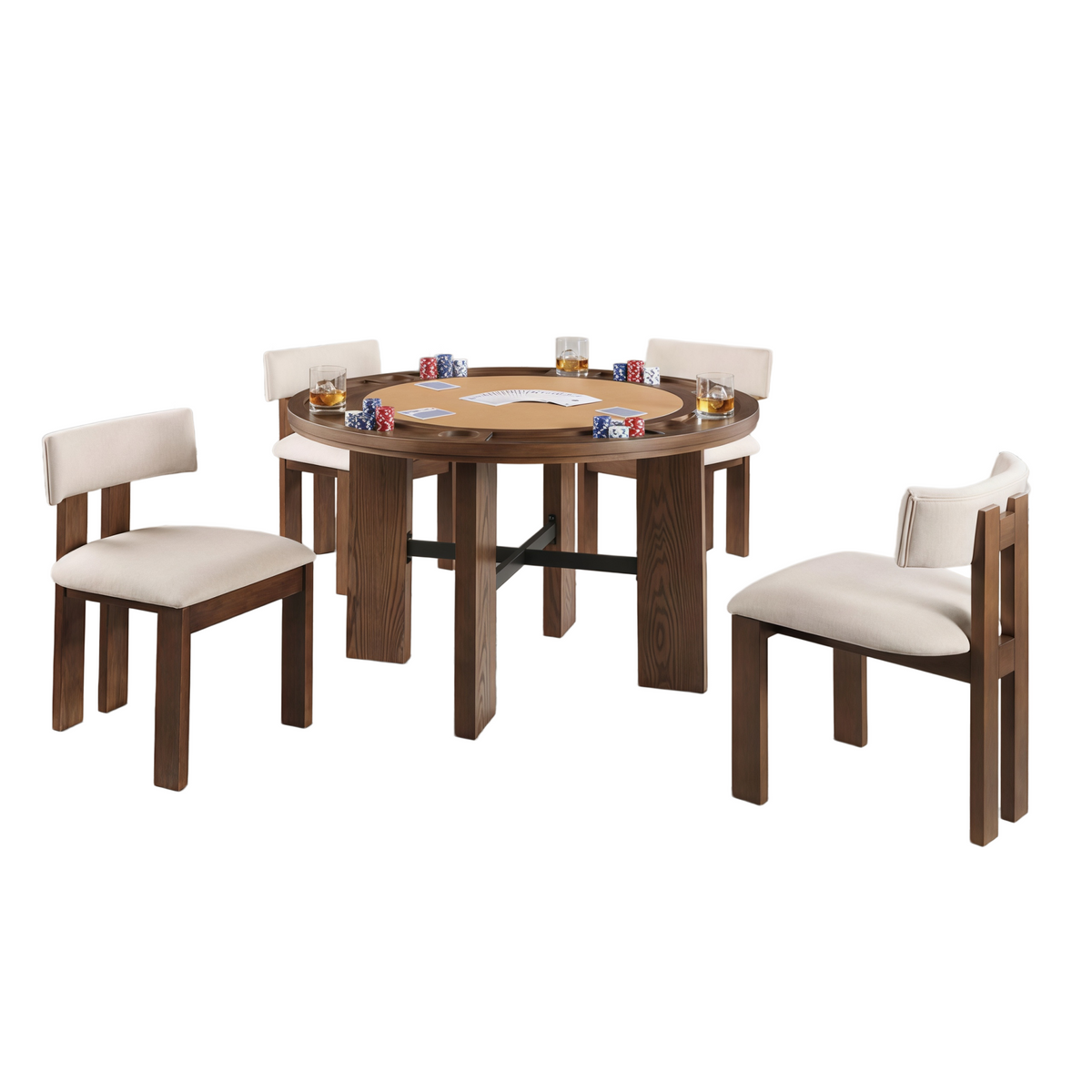 Gaetana Brown Dining Set