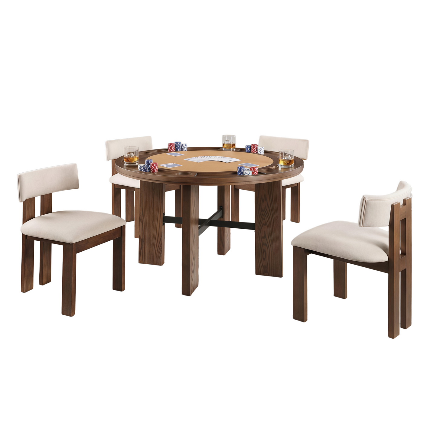 Gaetana Brown Dining Set