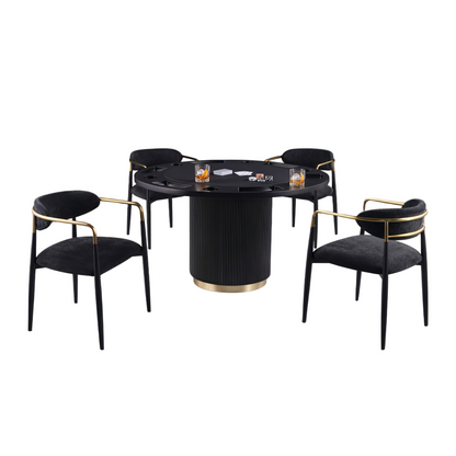 Frascona Black Dining Set