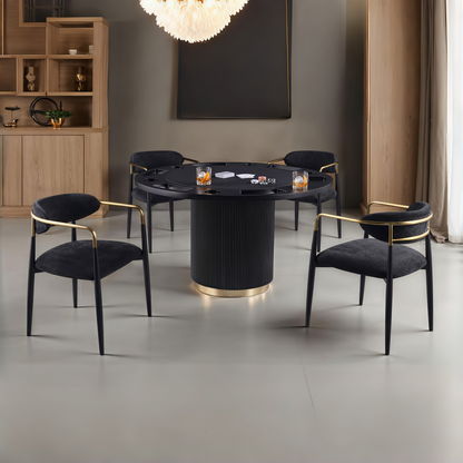 Frascona Black Dining Set