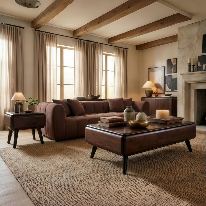 Dossal Coffee Table & End Table