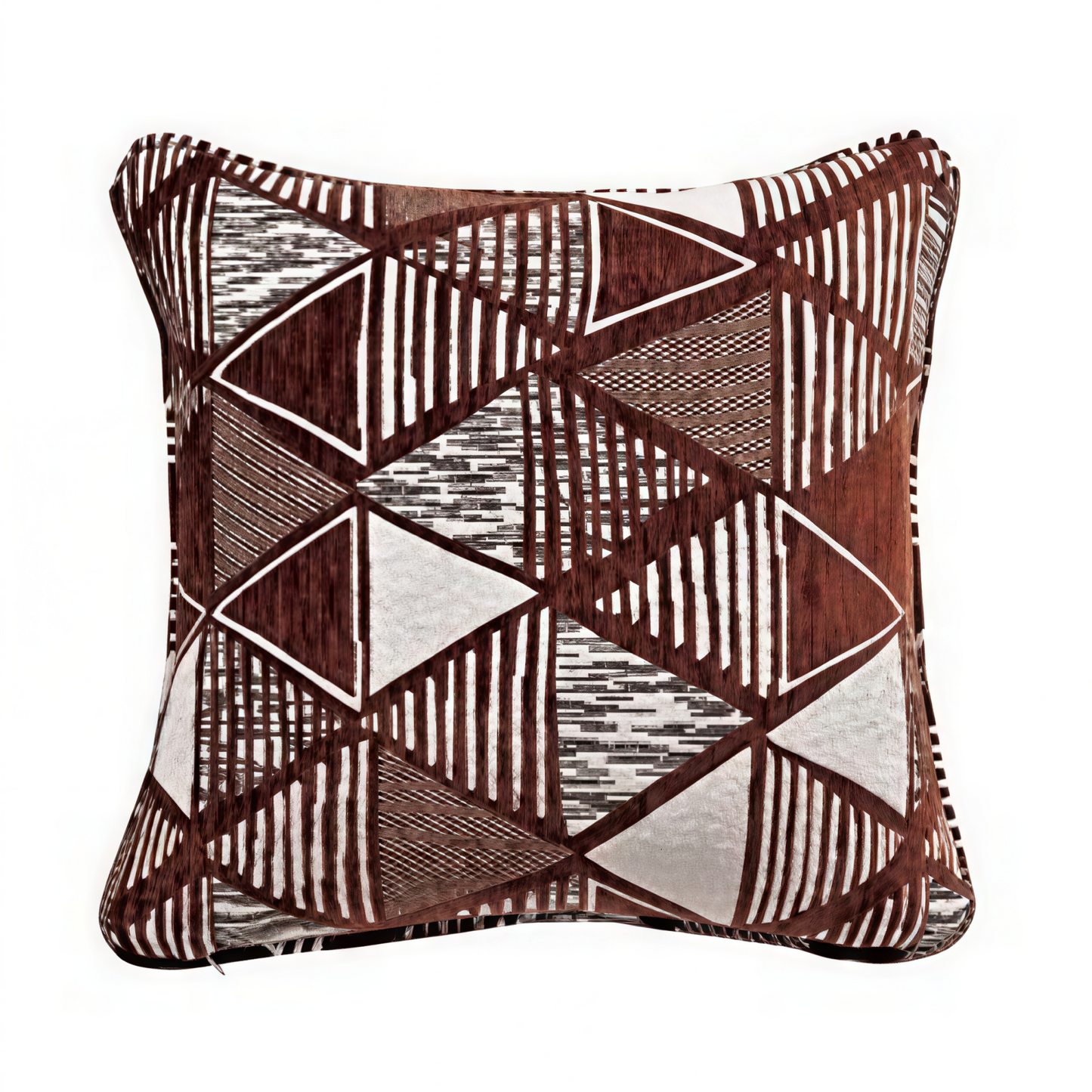 Rosewood Weave Pillow
