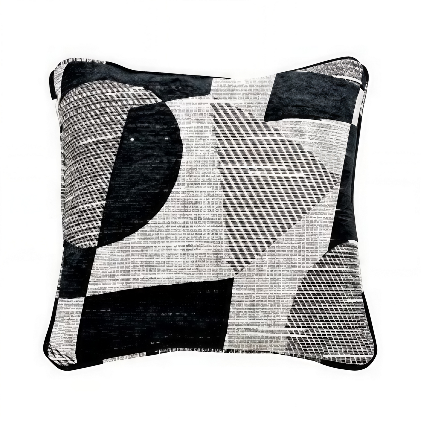 Obsidian Weave Pillow