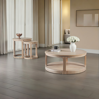 Hiokory Neating End Table