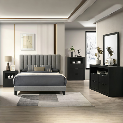 Altimari Black Bedroom Set