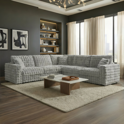 Mckenn Gray Sectional Sofa