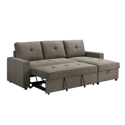 Giorg Light Brown Sectional Sofa