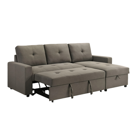 Giorg Light Brown Sectional Sofa