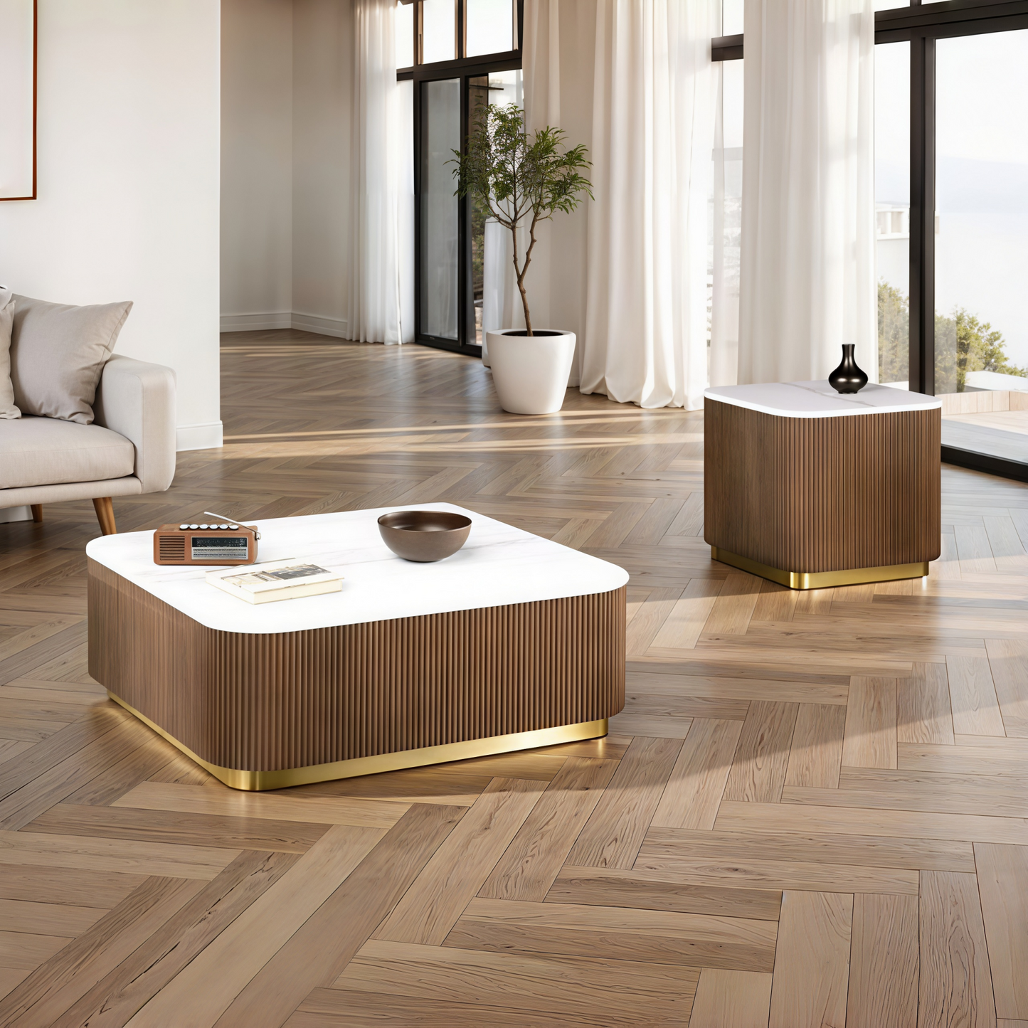 Vorden Square Cocktail Table