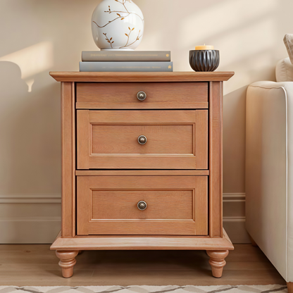 Hayln 3 Drawer Nightstand