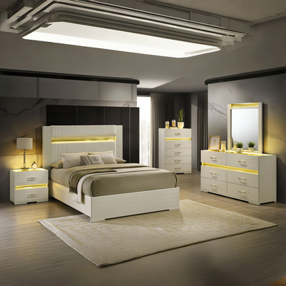 Beige Bedroom Set