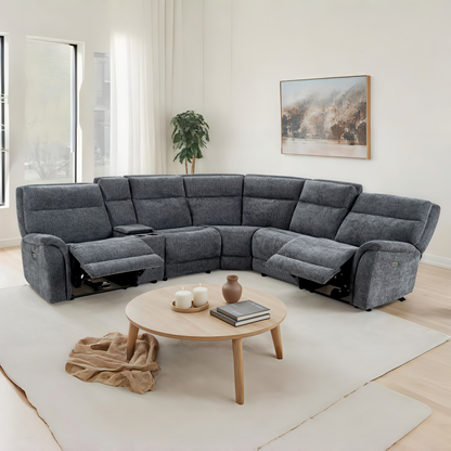 Mattheu Charcoal Gray Sofa