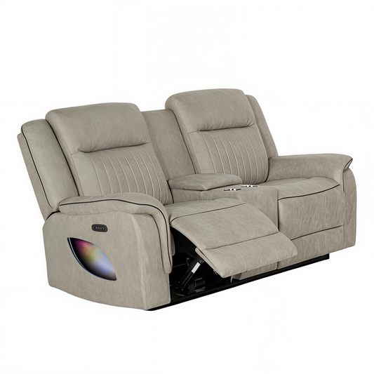 Arturu Light Brown Loveseat