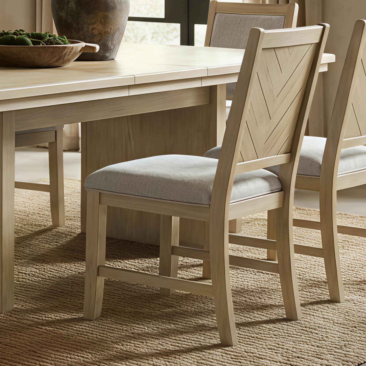 Casorio Natural Dining Set