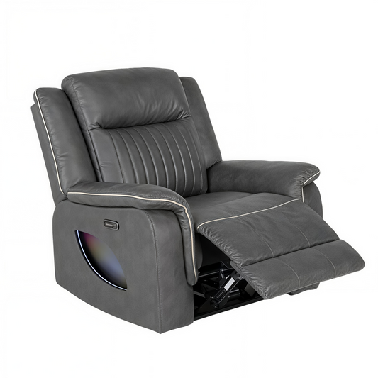 Arturu Dark Gray Recliner