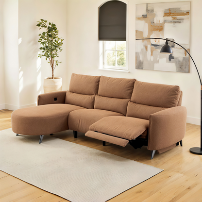 Gelten Brown Sofa