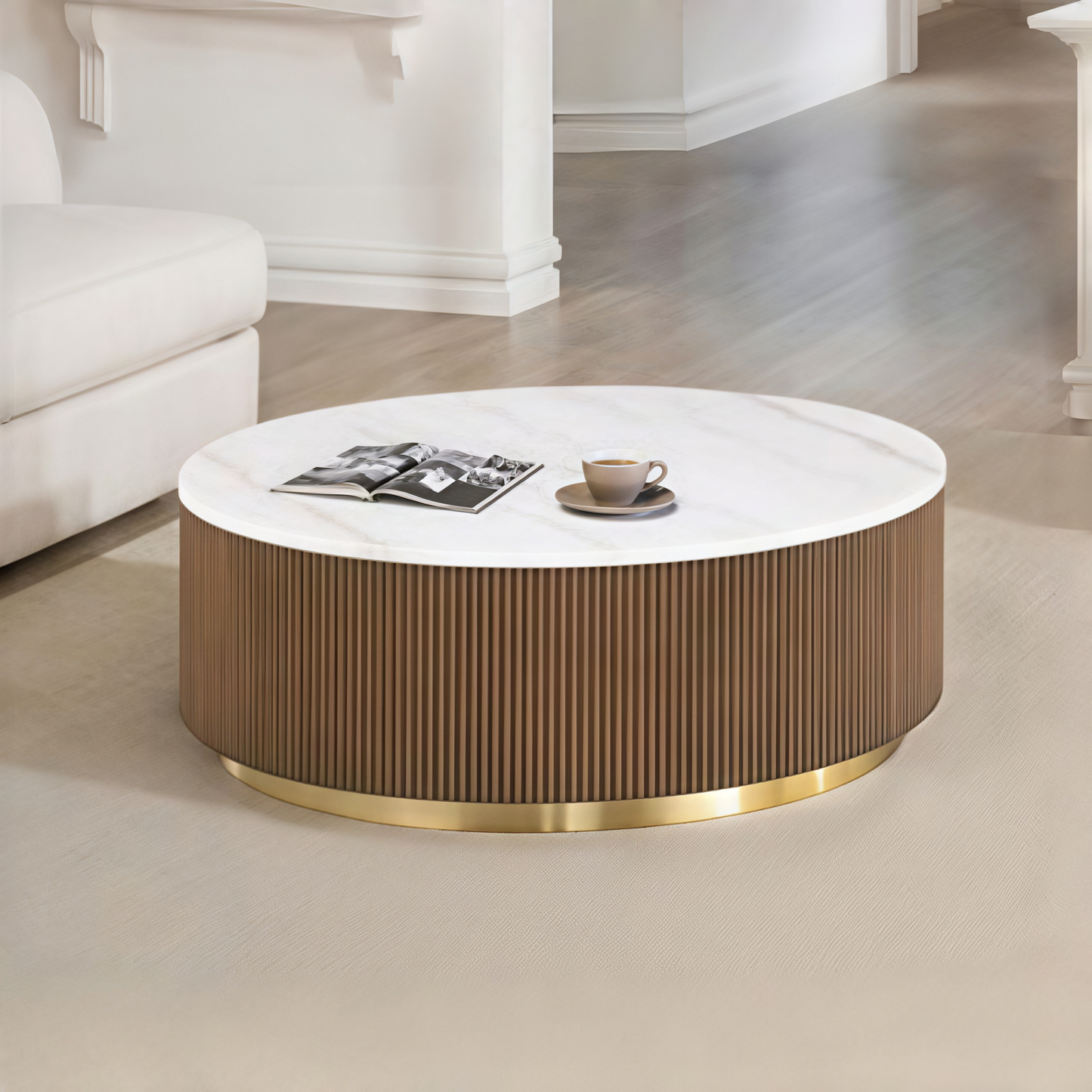 Vorden Round Cocktail Table