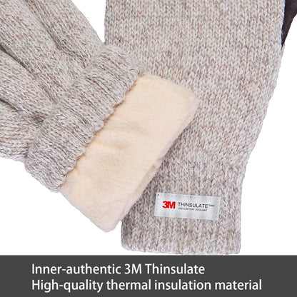 Wool Winter Beanie & Gloves - Futu With . . .