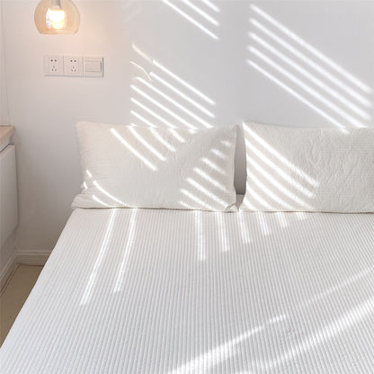 Solid Color 3-Piece Bedspread Set - Futu With . . .