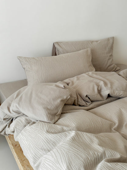 Solid Color 4-Piece Bedding Set - Futu With . . .