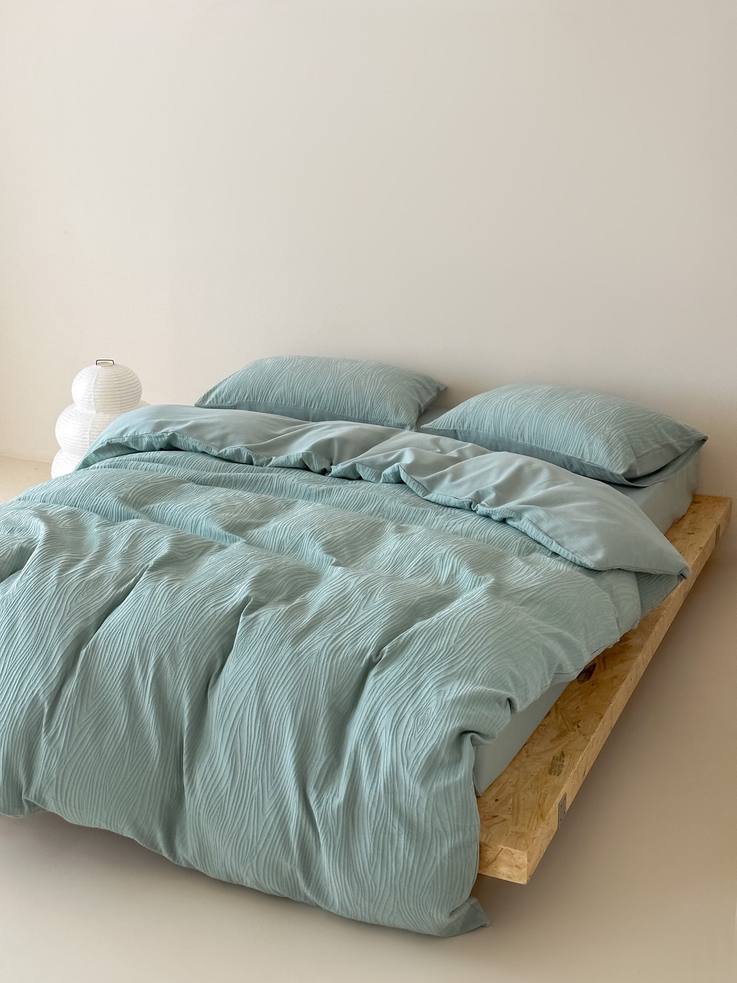 Solid Color 4-Piece Bedding Set - Futu With . . .