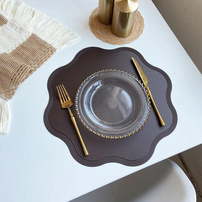 Flower-Shaped Placemats