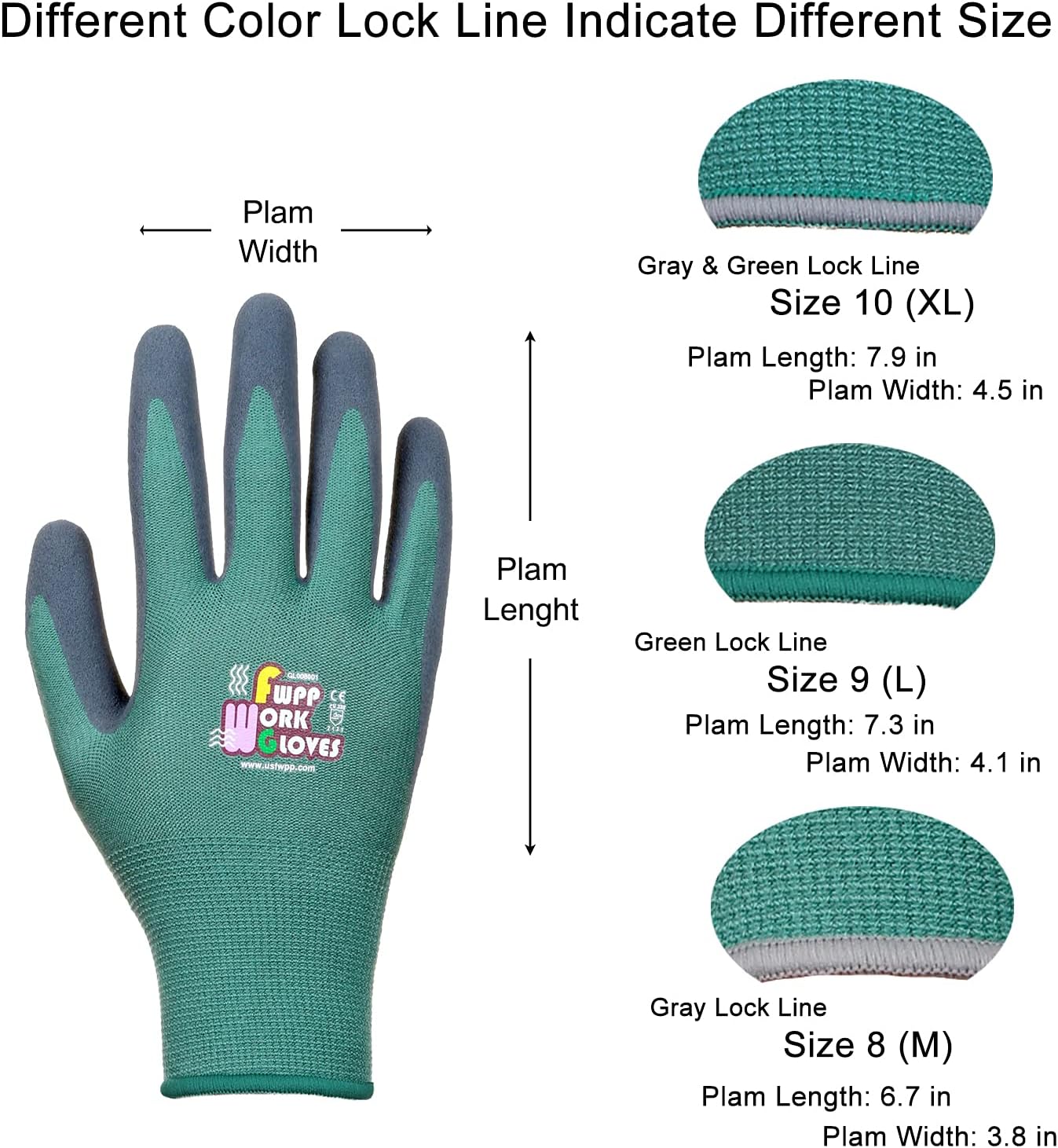 Protective Glove - Green Bamboo Fiber