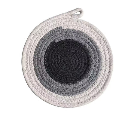 Two-Tone Cotton Rope Placemats - Futu With . . .