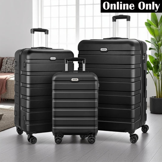 3-Piece Hardshell Luggage Set with TSA Lock