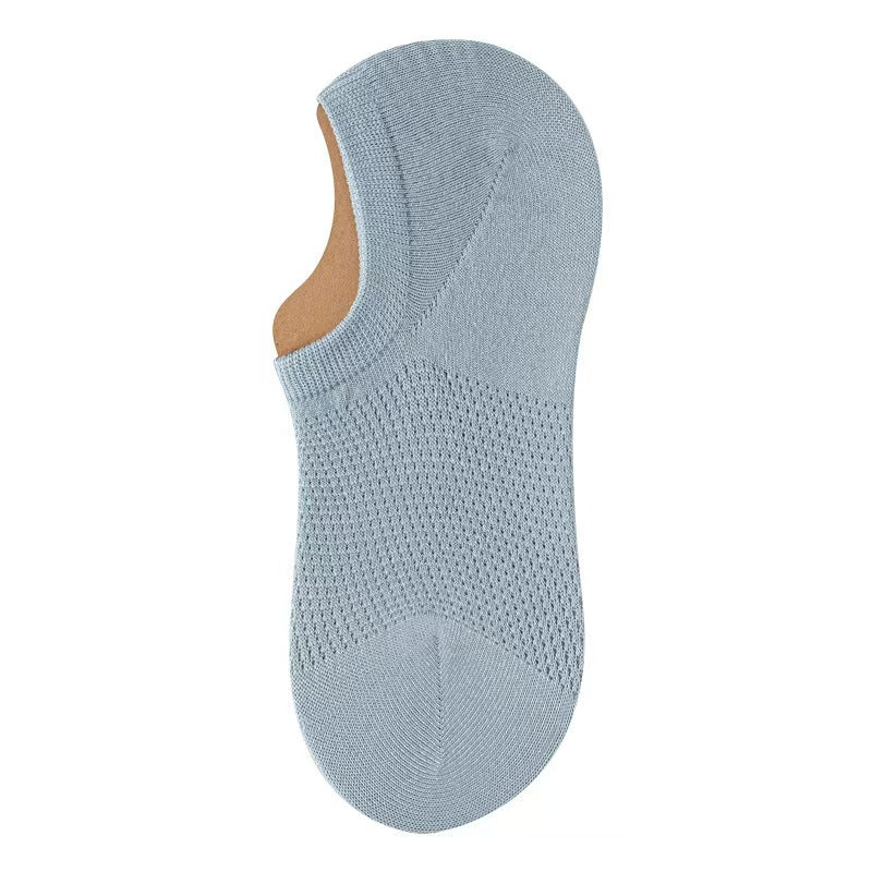 Women's Summer Ankle Socks - 4 Pairs (Random Colors)